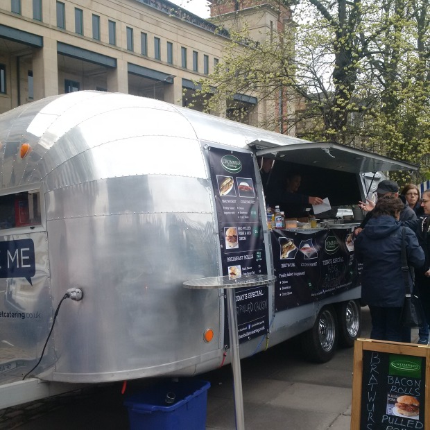 Food Truck at Edinburgh Farmer's Market